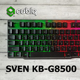 Огляд ігрової клавіатури Sven KB-G8500 - красиво та доступно Sven KB-G8500